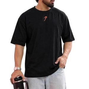 FUAARK Mens Iconic Oversized Poly-Cotton-Elasto T-Shirt White